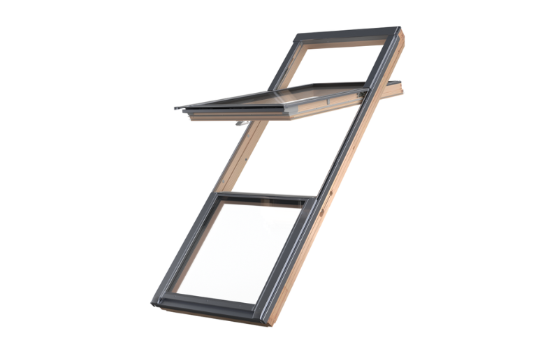 Fenêtre rotation rehaussée et allège FDP-V GREENVIEW - Batiweb