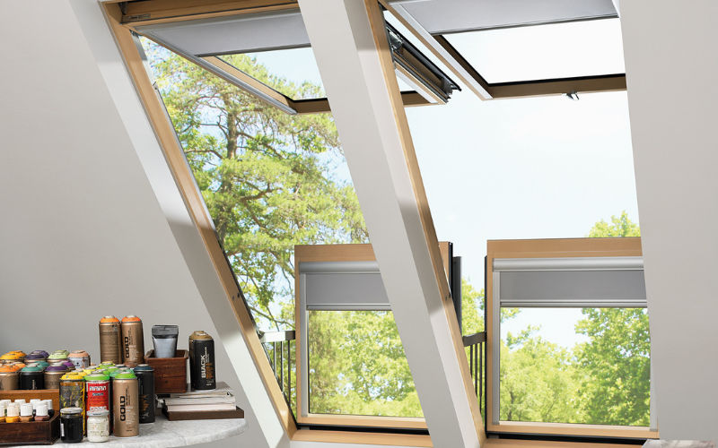 Fenêtre de toit balcon FGP-V GREENVIEW - Batiweb