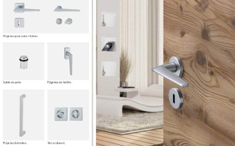 Poignées de portes et de fenêtres HOPPE – design, cohérence et confort d’usage - Batiweb