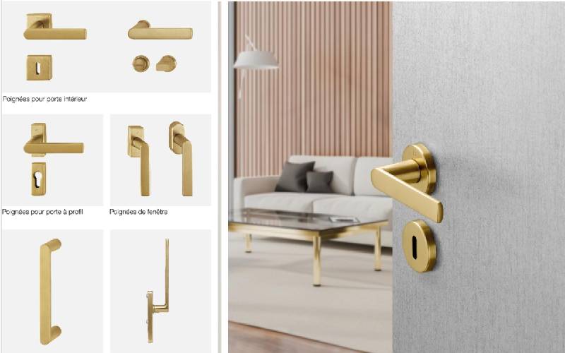 Poignées de portes et de fenêtres HOPPE – design, cohérence et confort d’usage - Batiweb