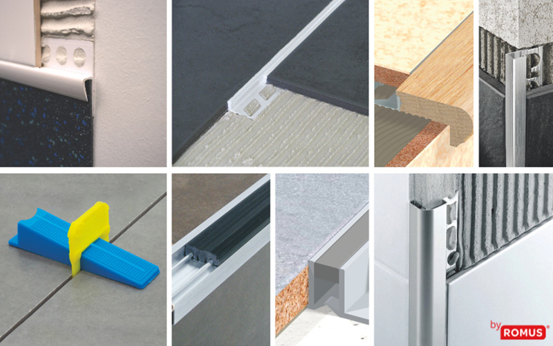 La gamme profilés carrelage by Romus - Batiweb
