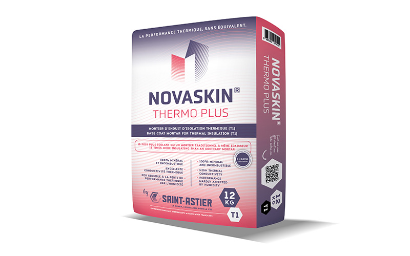 NOVASKIN® THERMO PLUS : Mortier de sous-enduit pour l'isolation thermique - Batiweb