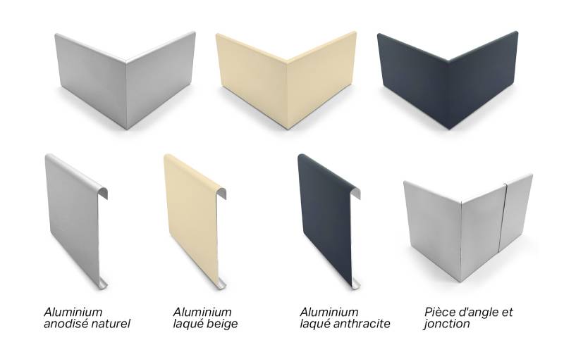 Profilé bord de rive DINAC pour terrasse sur plots - Batiweb