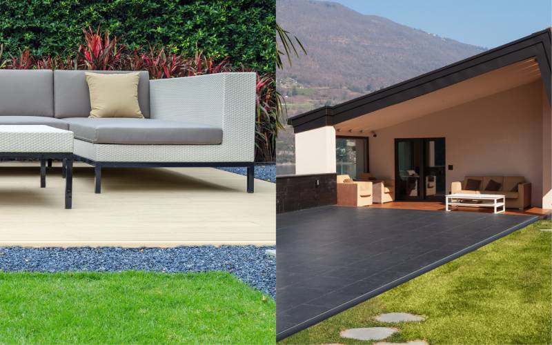 Profilé bord de rive DINAC pour terrasse sur plots - Batiweb