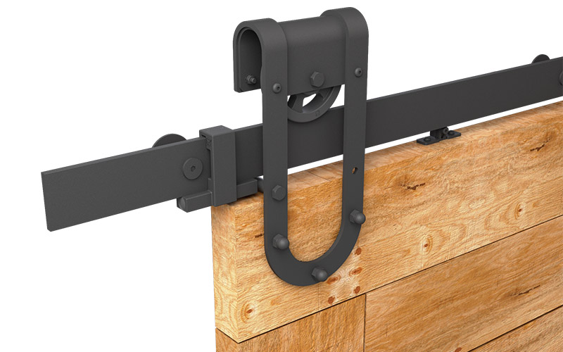 ROC®-DESIGN - Système coulissant droit sur fer plat - Batiweb