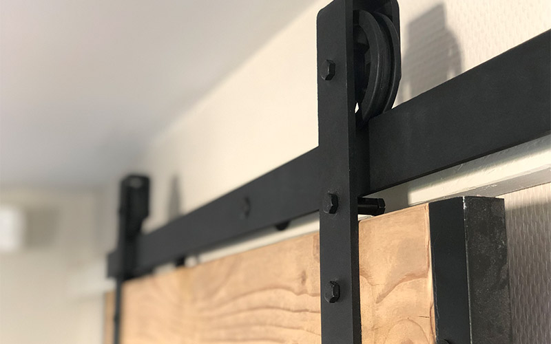 ROC®-DESIGN - Système coulissant droit sur fer plat - Batiweb