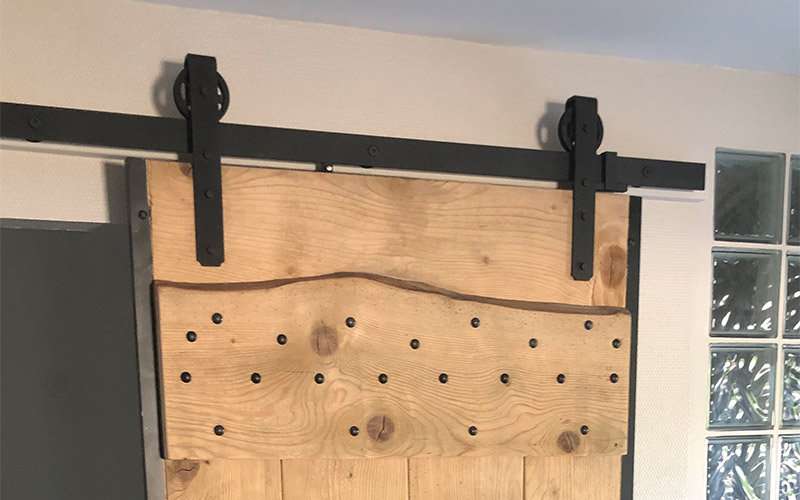 ROC®-DESIGN - Système coulissant droit sur fer plat - Batiweb