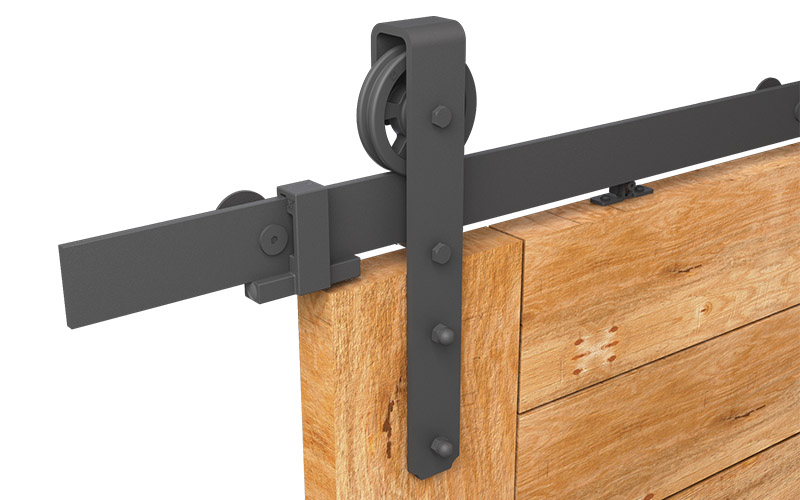 ROC®-DESIGN - Système coulissant droit sur fer plat - Batiweb