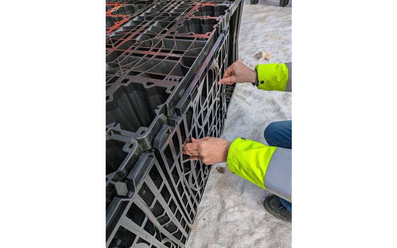 OPTIBOX : module SAUL pour eaux pluviales - Batiweb