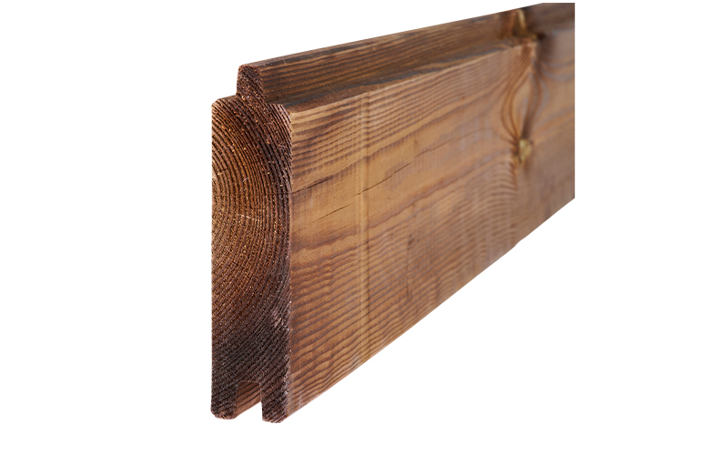 Lames bois 32 mm DIRICKX – Occultation bois pour clôture AXIS® Line - Batiweb