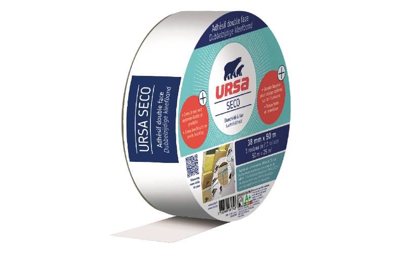 Double tape : fixation membrane avant plaques de plâtre - Batiweb