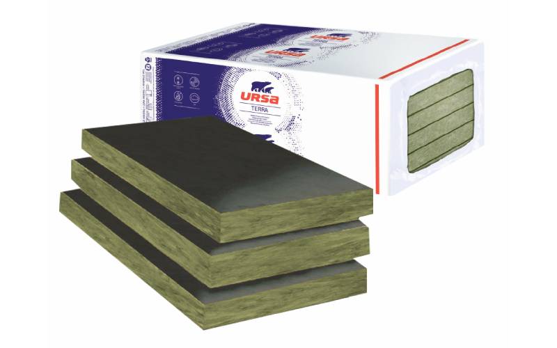 Façade Noir 35 P : panneau laine de verre noir - Batiweb