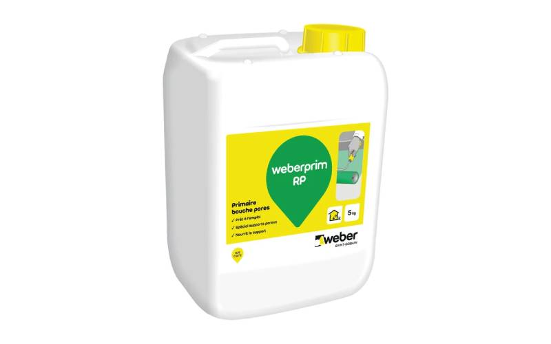 Primaire d’adhérence pour sols absorbants : weberprim RP - Batiweb