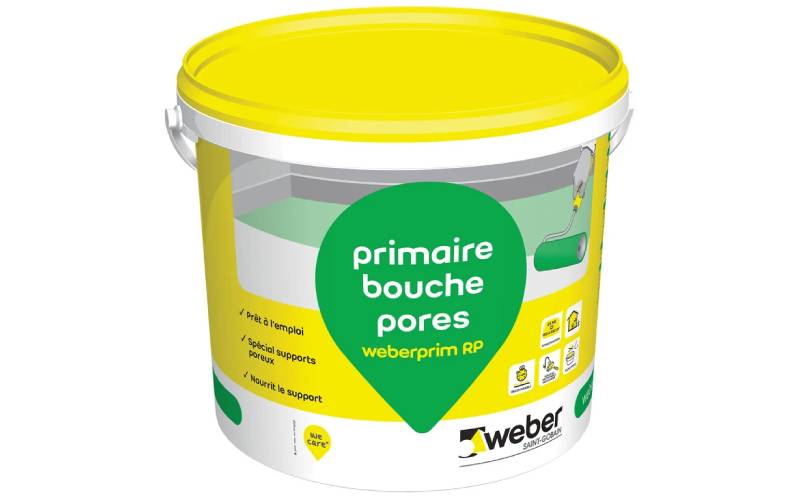 Primaire d’adhérence pour sols absorbants : weberprim RP - Batiweb