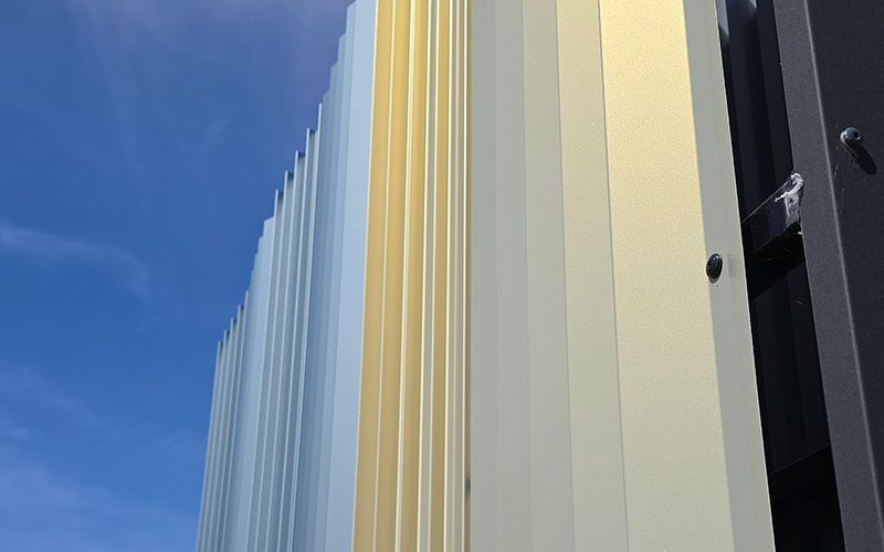 Parement de façade architecturale JI Brise Rising - Batiweb
