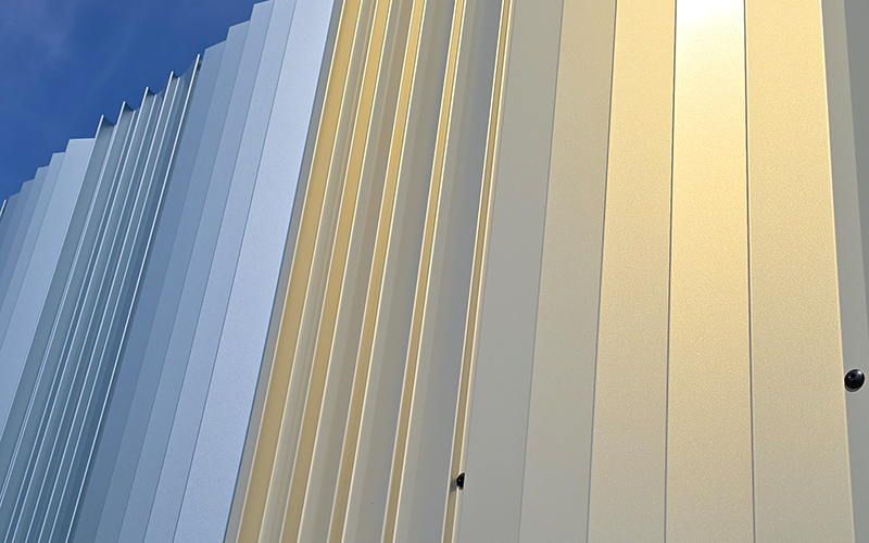 Parement de façade architecturale JI Brise Rising - Batiweb