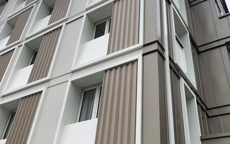Profil de façade architecturale JI Breva 41 - Batiweb