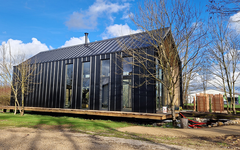 Tôle de toiture / bardage joint debout JI 37-500-1000 - Batiweb