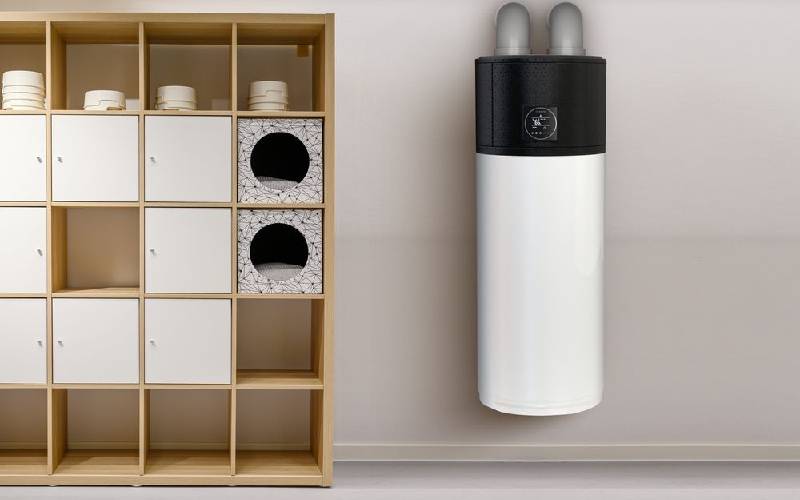 Compress 5001 DW : chauffe-eau thermodynamique mural pour salle de bain et espaces réduits - Batiweb