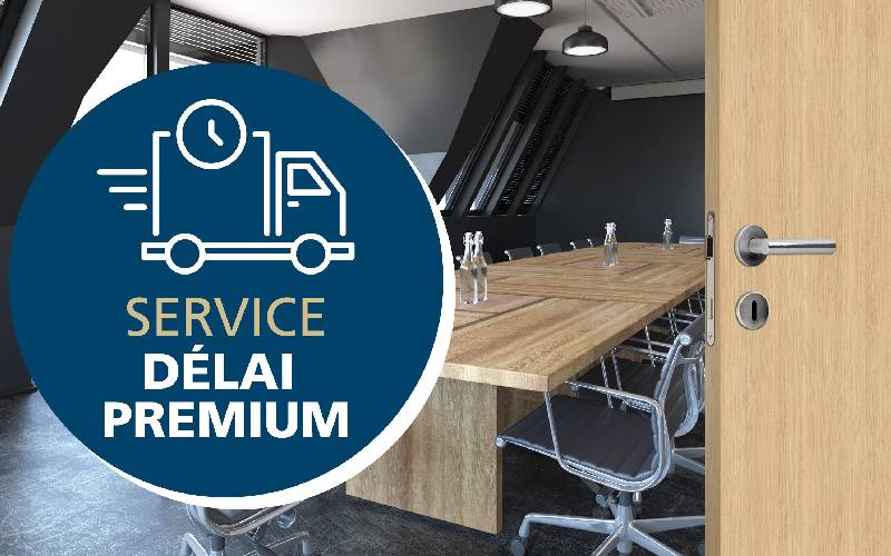 Offre Délai Premium : portes stratifiées - Batiweb