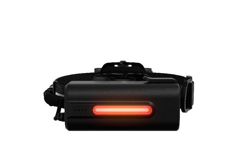 Lampe frontale LED rechargeable H21R : ultra-puissante avec mise au point automatique - Batiweb