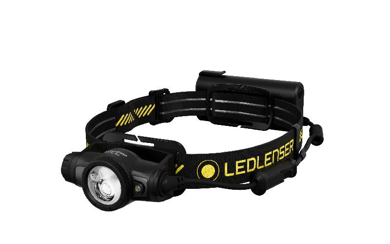 Lampe frontale LED rechargeable H19R Pro : ultra-puissante, éclairage adaptatif et étanche - Batiweb