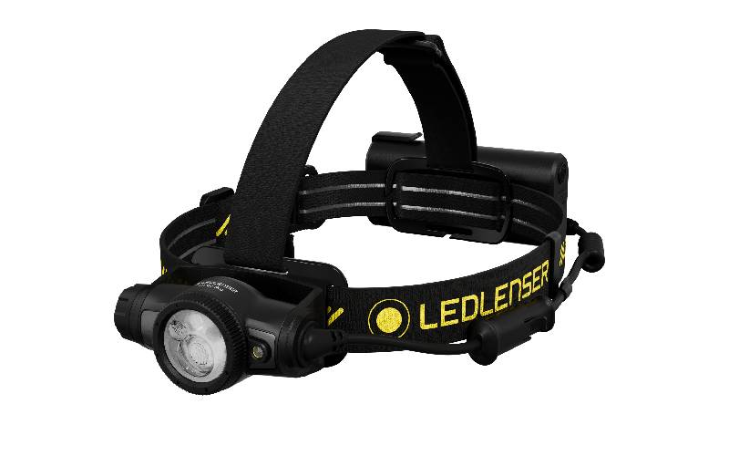 Lampe frontale LED rechargeable H19R Pro : ultra-puissante, éclairage adaptatif et étanche - Batiweb