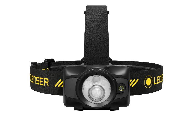 Lampe frontale LED rechargeable HF6R PRO : puissante, étanche et à mise au point automatique - Batiweb