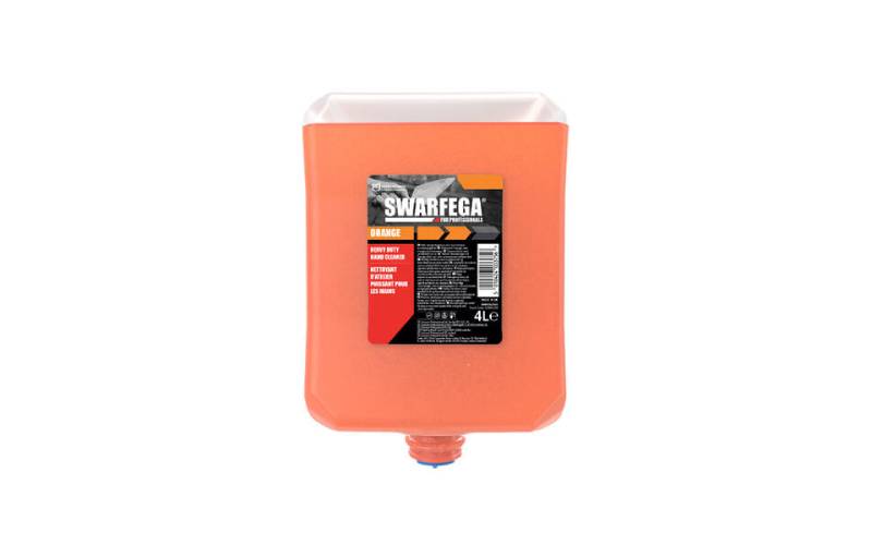 SWARFEGA orange cartouche 4L : nettoyant mains intensif - Batiweb