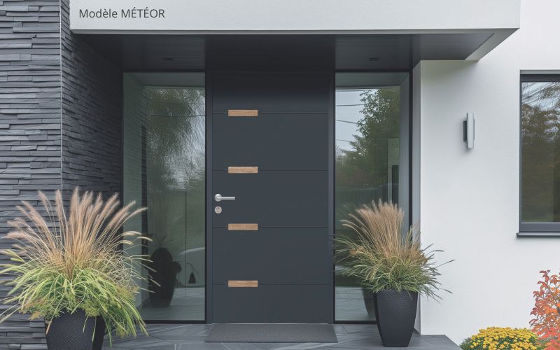 SOLOBLOC : porte d'entrée aluminium sur-mesure - Batiweb