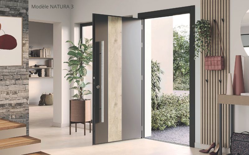 SOLOBLOC : porte d'entrée aluminium sur-mesure - Batiweb