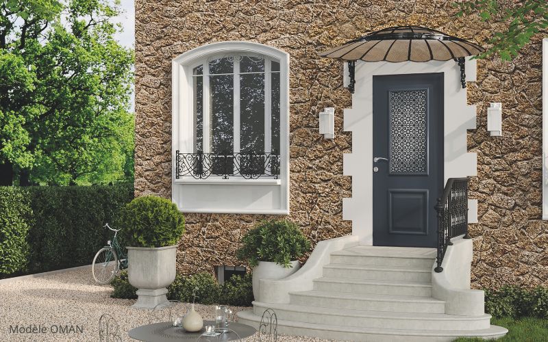 SOLOBLOC : porte d'entrée aluminium sur-mesure - Batiweb