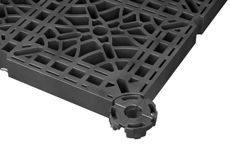 Grille de sécurité pour planchers surélevés PP LEVEL GRID - Batiweb