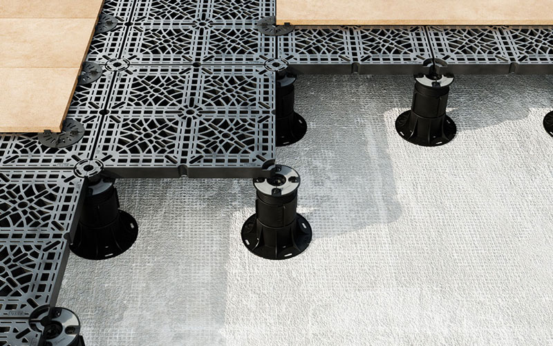 Grille de sécurité pour planchers surélevés PP LEVEL GRID - Batiweb