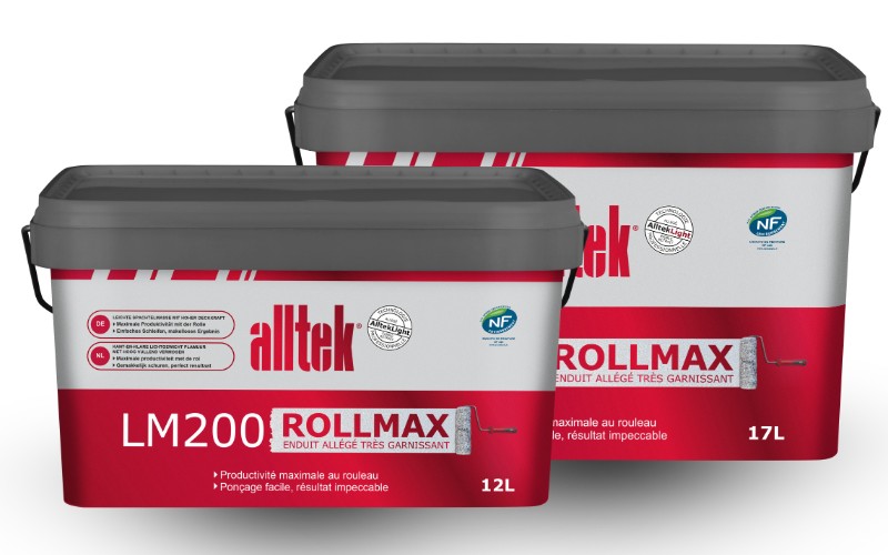 Alltek LM200 ROLLMAX, pâte allégée à application manuelle - Batiweb