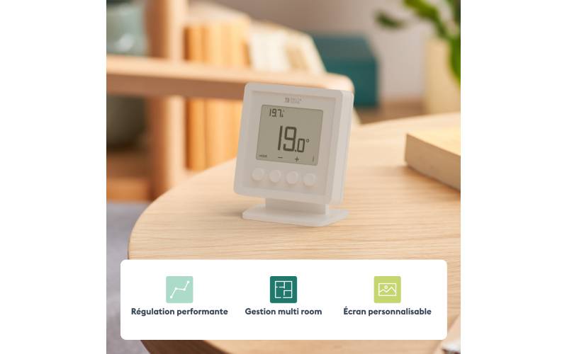 Tybox RF 210 : thermostat sans-fil pour systèmes hydraulique et aéraulique - Batiweb