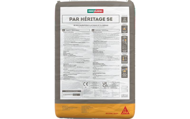 PAR HERITAGE SE : sous-enduit à la chaux et argile - Batiweb