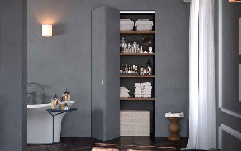 Syntesis Areo : porte de placard invisible et affleurante - Batiweb