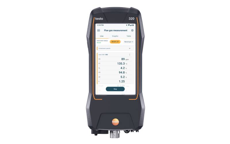 testo 320 : analyseur de combustion - Batiweb