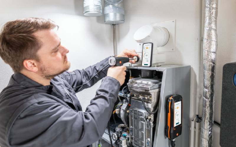 testo 330 : analyseur de combustion connecté - Batiweb