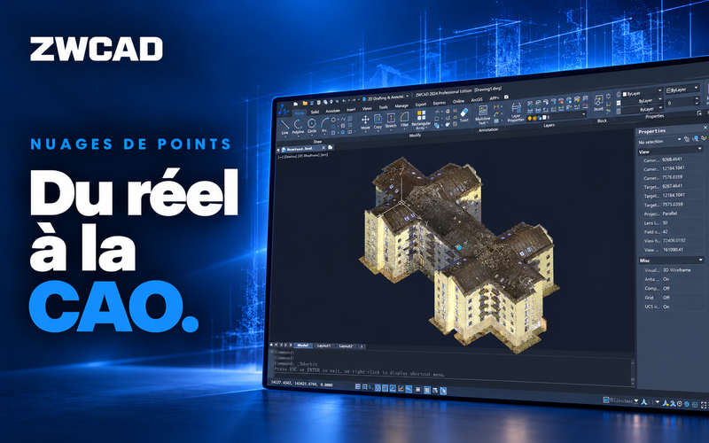 ZWCAD : logiciel CAO DWG pour les professionnels du bâtiment - Batiweb