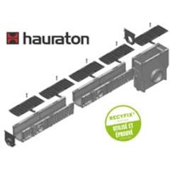 HAURATON vous présente RECYFIX®, une gamme complète de caniveaux en PE-PP - Batiweb