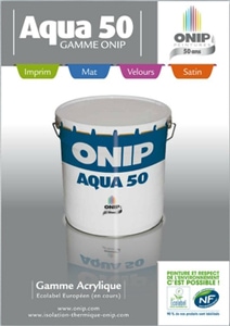 Onip dévoile sa toute nouvelle gamme respectueuse de l’environnement : L’Aqua 50. - Batiweb