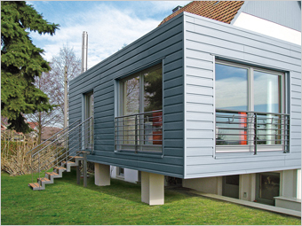 Le bardage RHEINZINK habille toutes les façades Batiweb Le bardage RHEINZINK habille toutes les façades Batiweb