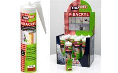 Avec Fibacryl en cartouche, TOUPRET facilite le traitement des fissures et le jointement