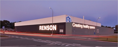 La façade de RENSON® Sunprotection-Screens entièrement rénovée Batiweb La façade de RENSON® Sunprotection-Screens entièrement rénovée Batiweb