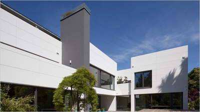 Une maison en bois innovante et pierre acrylique nouvelle génération avec Hi-MACS Batiweb Une maison en bois innovante et pierre acrylique nouvelle génération avec Hi-MACS Batiweb