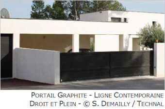 Sécuriser et embellir son habitat avec les portails graphite et les garde-corps GYPSE Batiweb Sécuriser et embellir son habitat avec les portails graphite et les garde-corps GYPSE Batiweb
