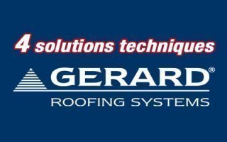 4 Solutions Techniques de Toitures avec les éléments de couverture GERARD Roofing Systems - Batiweb