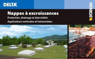 Conseils de pose pour nappes à excroissances